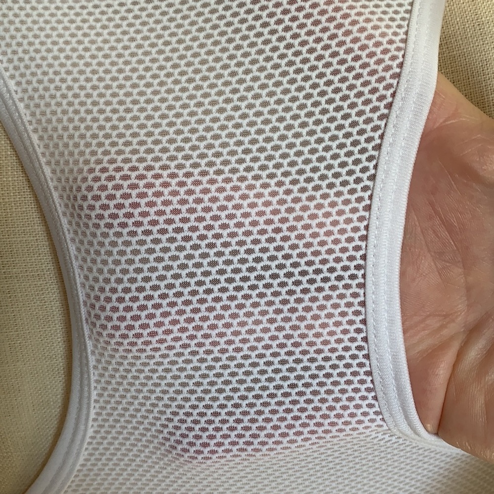 Lija White Tank Top, Size Medium - Picture 7 of 9